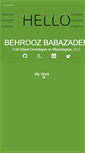 Mobile Screenshot of behroozb.com